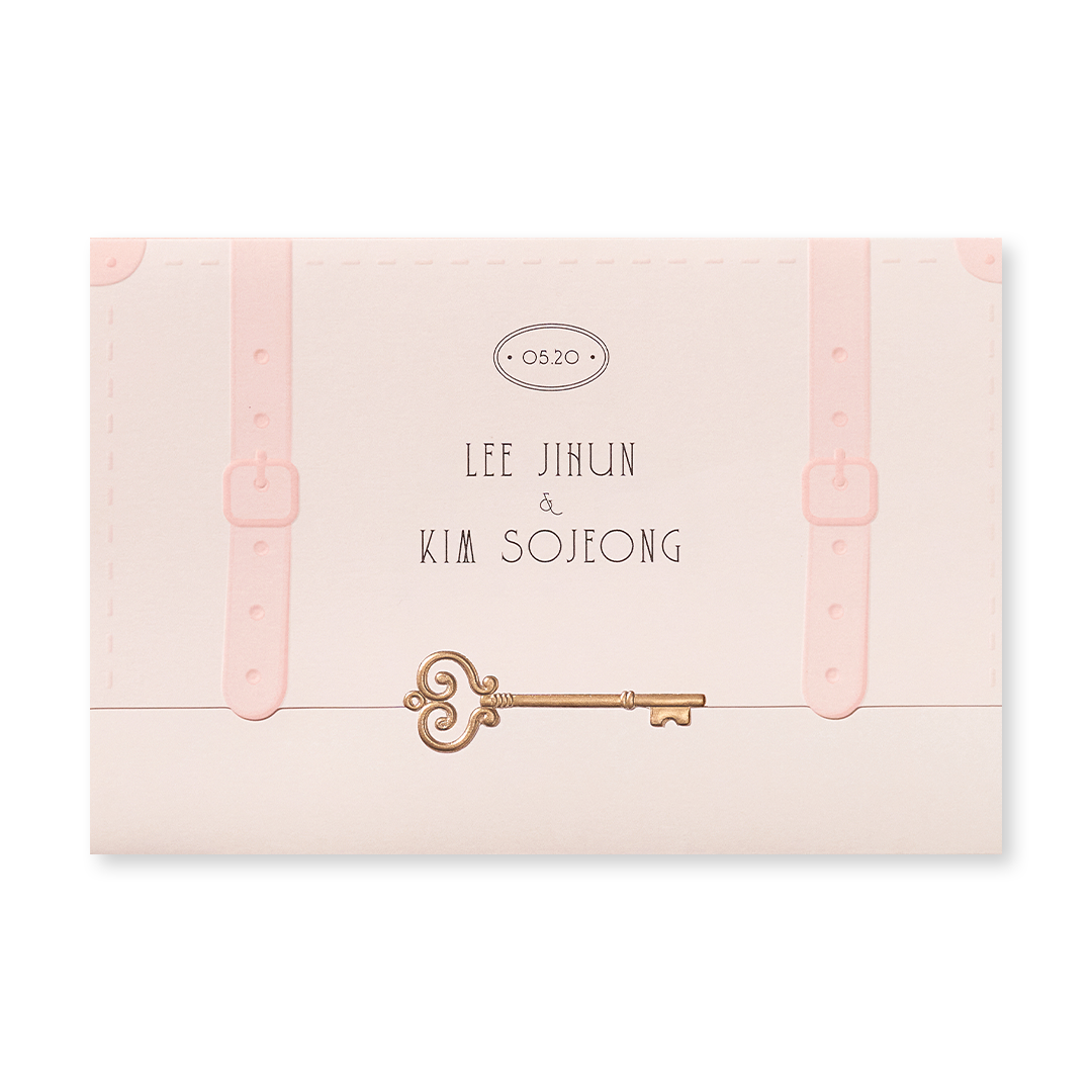 설레는 여행 EDITION 청첩장