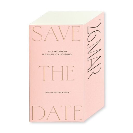 SAVE THE DATE 청첩장