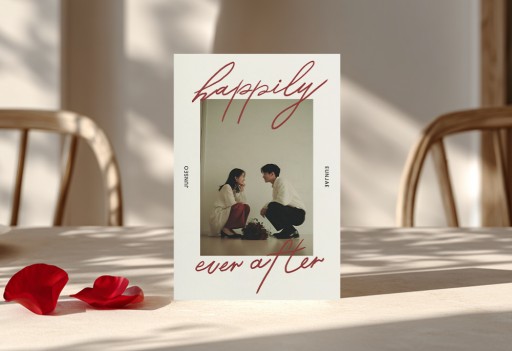 Happily Ever After 청첩장