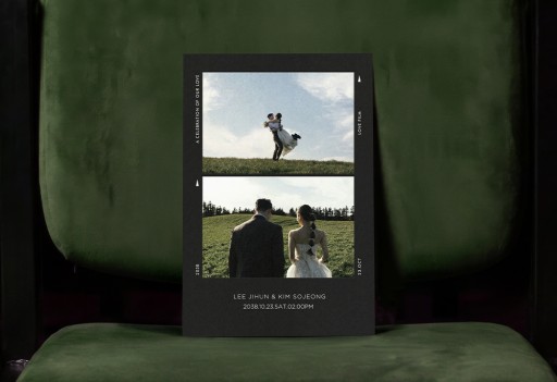 Love Film (Black) 청첩장