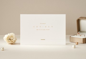 관련 상품 골드라인 (금박) 청첩장